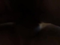 Horny submissive wife gets tied up for a monster