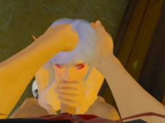 Quicksands Quickie - Farrah futa courtesan gives quickie blowjob in Quicksands