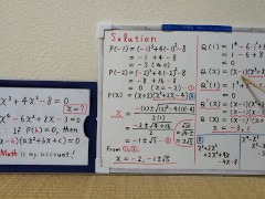 xxx +4xx -8 =0.[JapanMath](lesbian)
