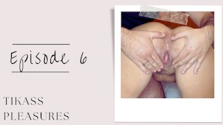 Blonde milf with thick ass is fingered to orgasm
