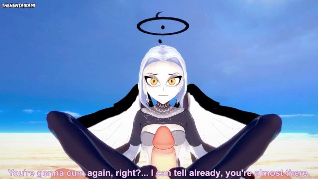 Lute from Hazbin Hotel Gives You A Footjob At The Beach Hentai POV