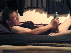 Jerking for you (90) with one testicle