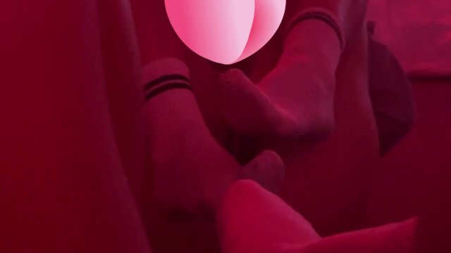 horny schoolgirl with big thighs relaxes in front of the mirror after school