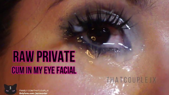 cumming in milfs eyeball
