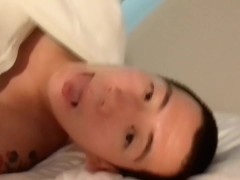 Licking your vagina and clitoris