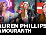 LAUREN PHILLIPS TEACHES AMOURANTH HOW TO DO TRIPLE PENETRATION