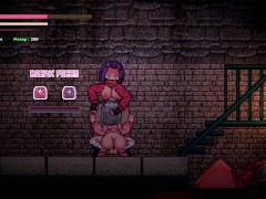 World of Futanari, gave a blowjob in the slums