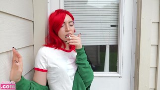 Frankie Foster的吸烟JOI