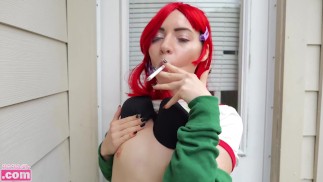 Курение Frankie Foster's JOI