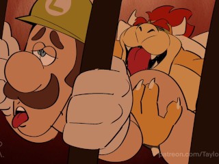 Bowser Ruin Luigi with HORNY SUPERSTAR