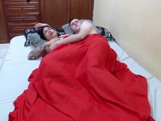 Morning with my Girlfriend at my Stepfather's House