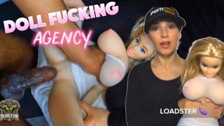 Doll Fucking Agency Drains your dick with new tight pussy model