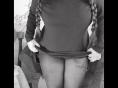 Chubby Slut Wednesday Addams Gives JOI - Screenshot 1 of 16 - Jerk Off Instruction