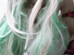 Blonde Cosplayer Sucking and Riding Your Dick - Screenshot 6 of 16 - Femboy