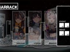 【H GAME】ISEKAI FRONTLINE♡Hアニメーション⑦ 3P Threesome エロアニメ