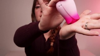 Sex Toy Review - Blush Tulip Trance Silicone Licking and Sucking Vibrator