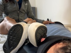 Yoga Baddie UNLOADS me on her Converse Platforms 😈