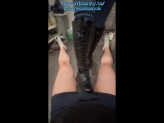 Boots trample & ballbusting - Screenshot 8 of 16 - Cock Trample