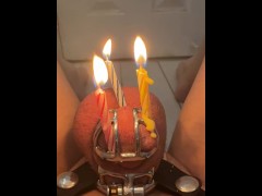 Celebrating 1k total views with candles in cage - Screenshot 5 of 16 - Cbt