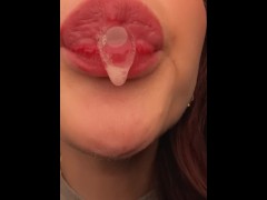 Snowball Feeding My Cum Hungry Cuck