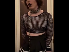 Your Chained Up Femboy is Fucking Horny for You :3
