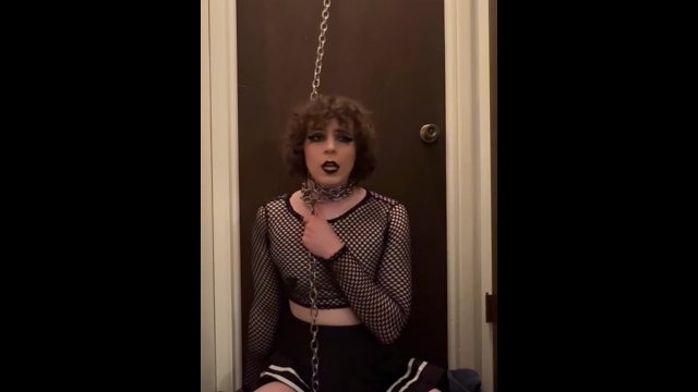 Your Chained Up Femboy is Fucking Horny for You :3