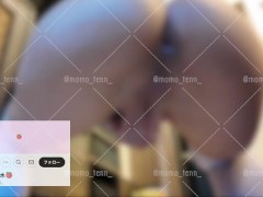 【素人】杭打ちディルドオナニーが気持ちよくてアナルにも指入れしちゃった。。【モモの天然水🍑】 - Screenshot 4 of 16 - Asian Masturbation