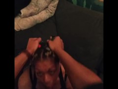 Rough Fucking her THROATPUSSY and choking her out