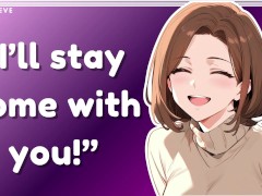 Your Girlfriend Plays Hooky With You [Wholesome] [Cuddles] ASMR Audio Roleplay