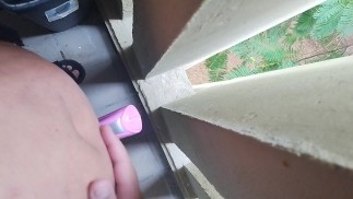 Walking around with a vibrator inside my pant