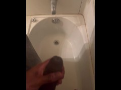Stroking my bbc