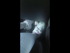 Going out to buy, stepping on a grape and strong the accelerator!