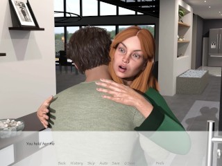 Жена моего сводного брата #2 Когда я крепко обнял Jennifer, ее груди прижались ко мне