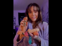 GROWING COLLECTION OF SMALL DILDOS