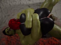 Hulk Smashes Black Widow + Anal - Screenshot 11 of 16 - Marvel