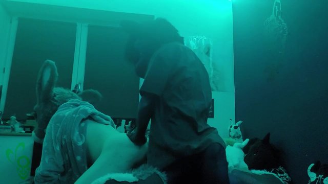 I got humped by a cute wolf xP (Murrsuit Porn)