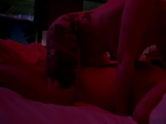 Rode Daddy Until He Made Me Squirt and Filled Me With Cum