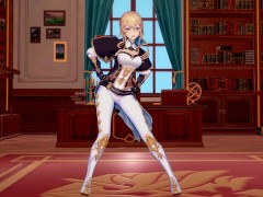 【MMD】原神/琴-丽莎-优菈/地狱猎手之舞 - Screenshot 1 of 16 - 原神