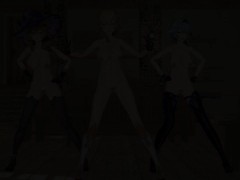 【MMD】原神/琴-丽莎-优菈/地狱猎手之舞 - Screenshot 11 of 16 - Mmd