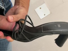 Cum Neighbor SEXY black High sandals