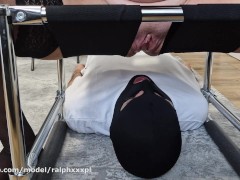 Cuckold creampie cleanup after my friend with big cock fucks me