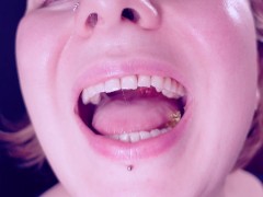 Eating Chewing Fetish: Giantess Vibes. No Chances for Little Jelly TeddyBears!