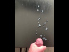 Huge Cumshot on Desk - 4K