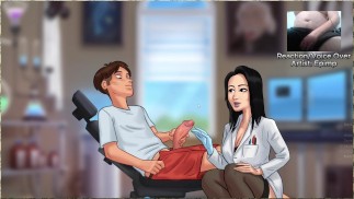 Класс естественных наук с мисс Окита - Летняя сага X-Ray Очки Okitatron Окуляры Сцена