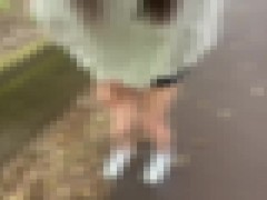 【個人撮影】巨乳美女と人通りの多い場所で野外SEX 個人撮影/スマホ撮り/ハメ撮り/中出し/ごっくん/バック/生中/生ハメ/日本人巨乳/美乳/色白ギャル