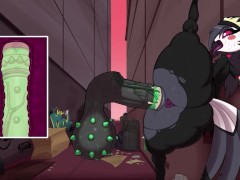 Octavia and flying dildo