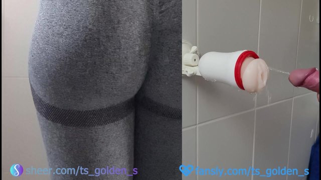 Fuck, piss and cum on my fake pussy!