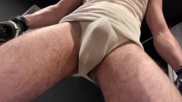 Musky Pissing Dom Alpha Pup Says You Can’t Cum