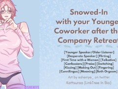 F4F | Trapped With Your Coworker During a Snowstorm After the Company Retreat | Switching | Oral
