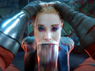 Harley Quinn Und wonder Woman Futanari Blowjob